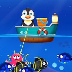 Penguin Fishing